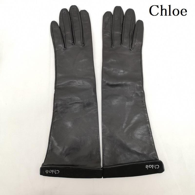 Chloe クロエ その他ファッション小物 手袋 レザー グローブ