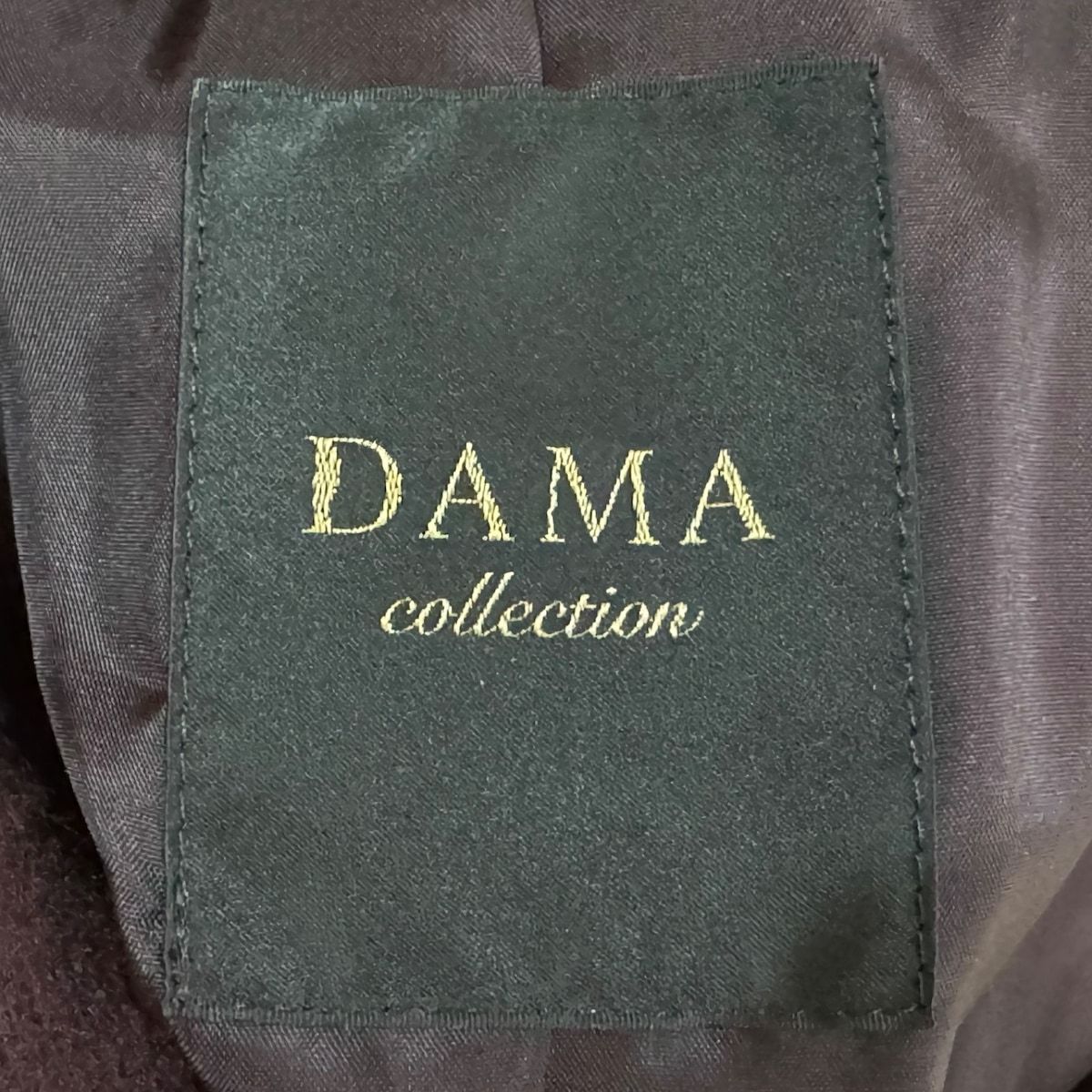 DAMAcollection(ダーマコレクション) コート サイズ11AR M レディース美品 - ボルドー 長袖/冬 - メルカリ