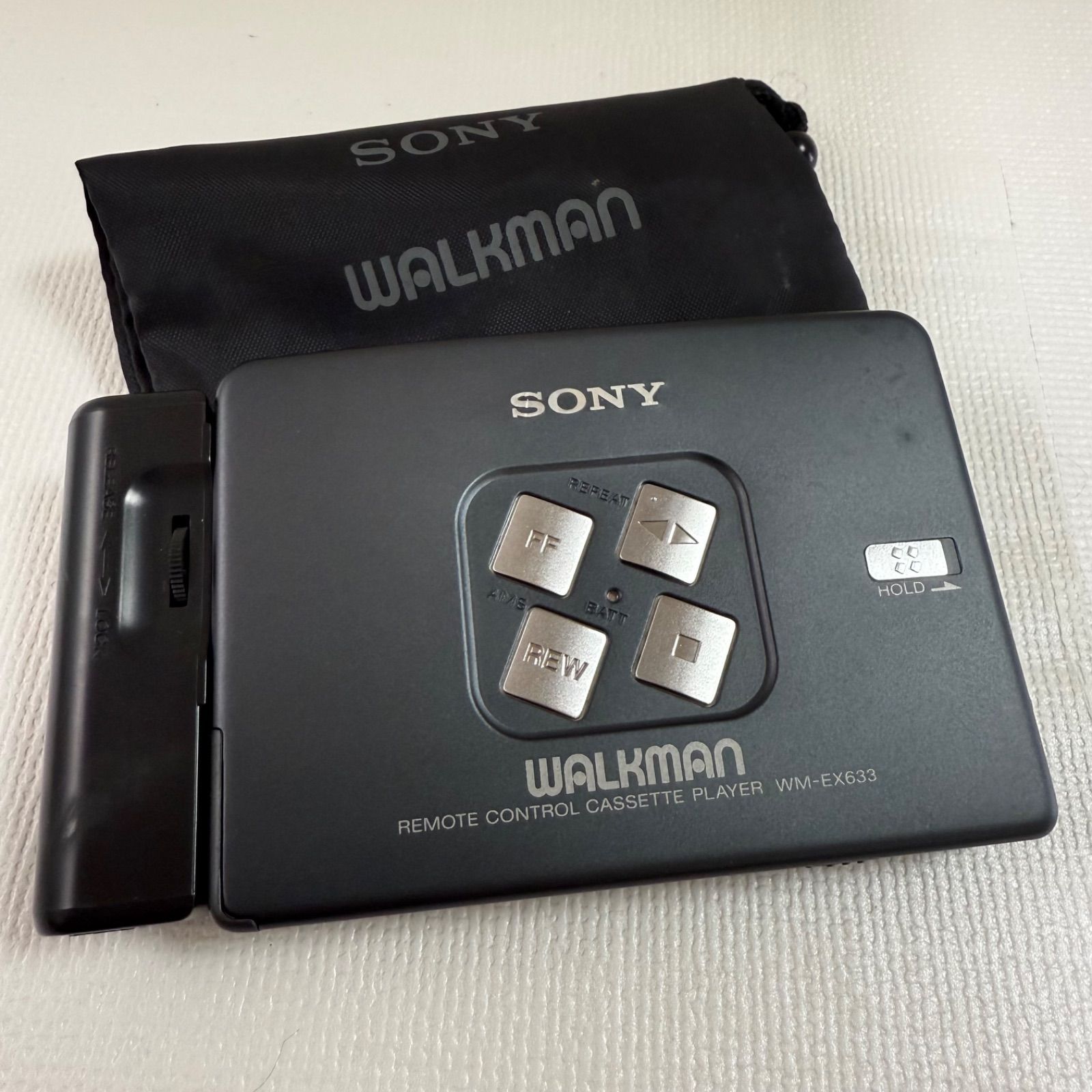SONY WALKMAN AUTO REVERSE グレー レトロ
