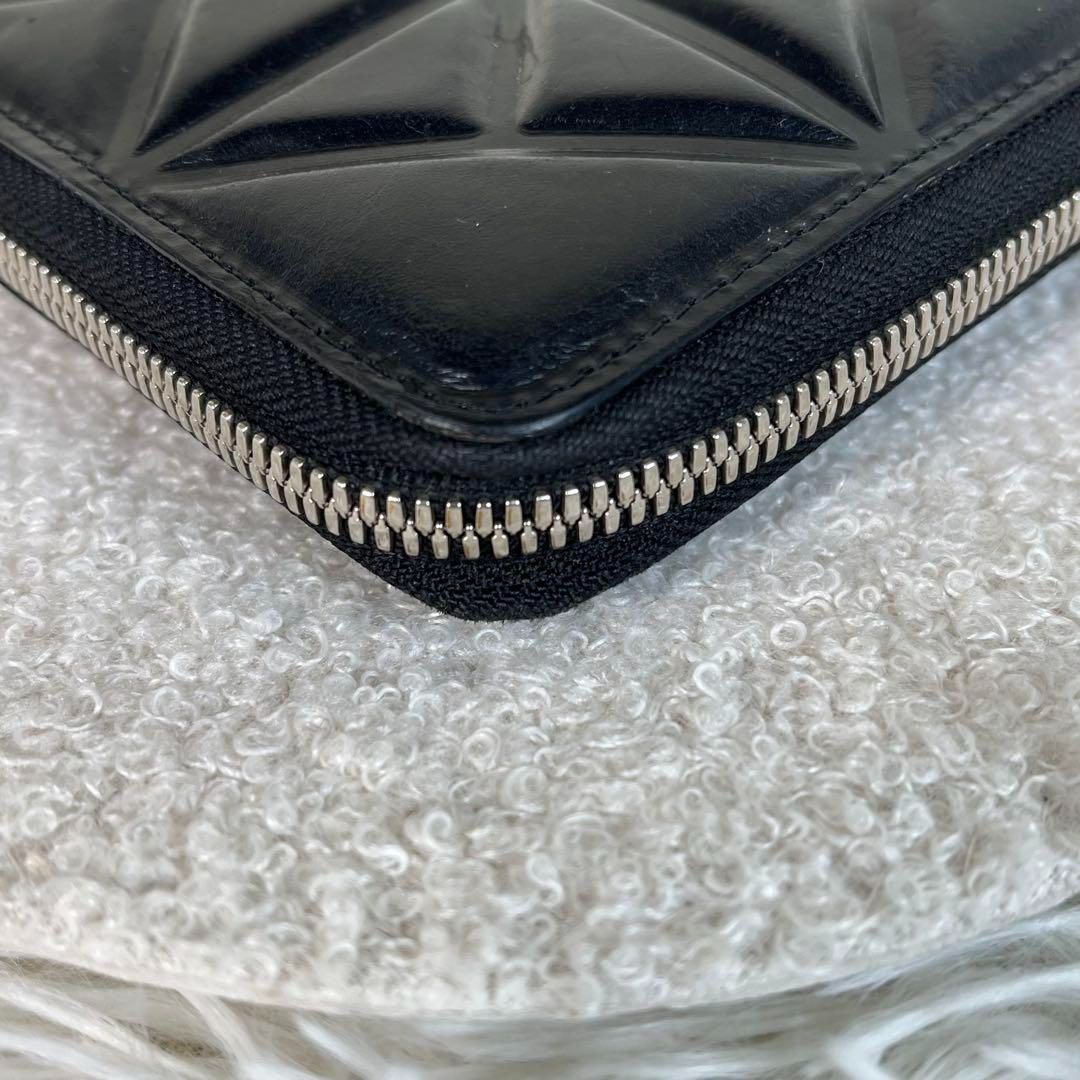 BAOBAO ISSEY MIYAKE ラウンドファスナー　長財布　レザー BAOBAO ISSEY MIYAKE ラウンドファスナー 長財布 レザー - メルカリ