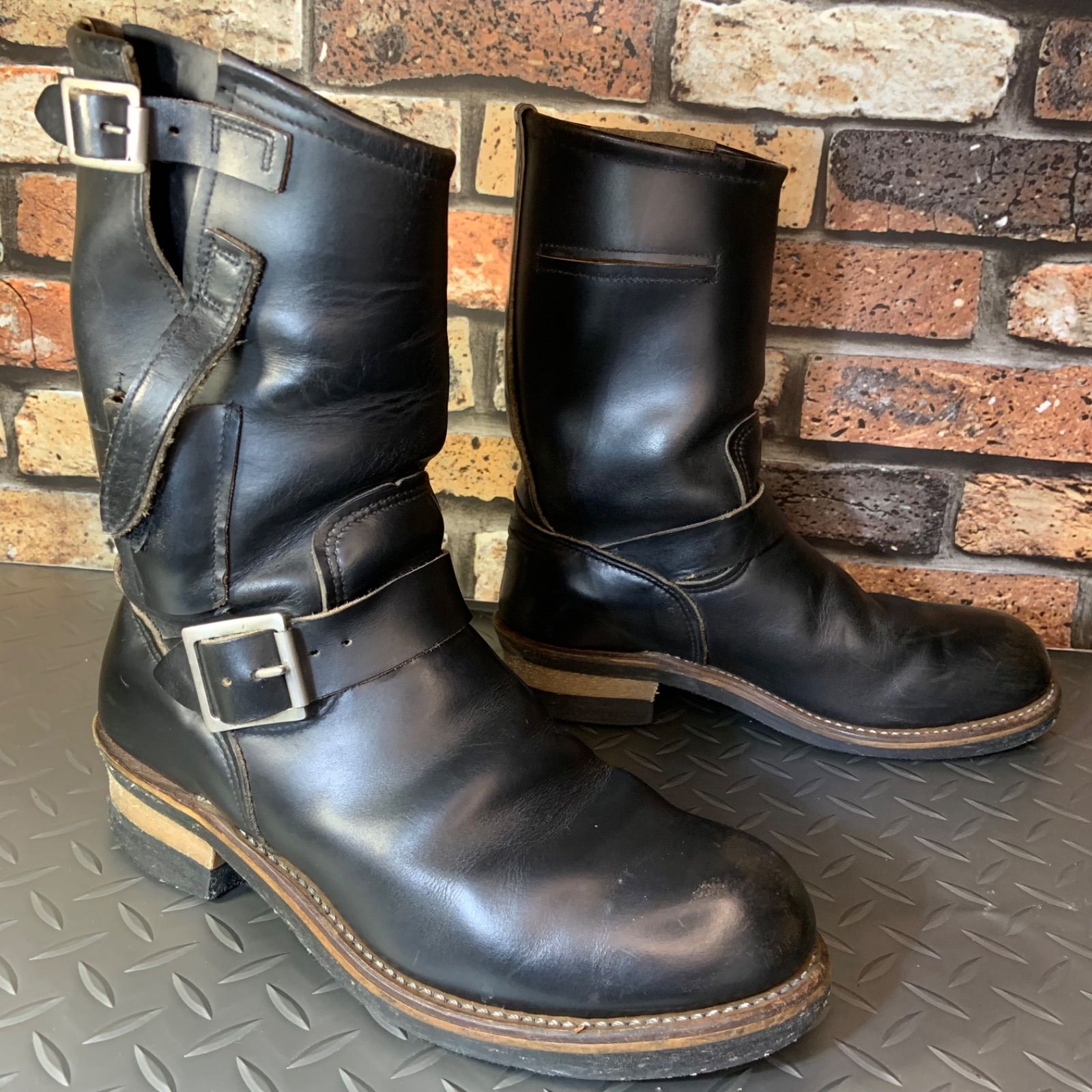 レッドウイング 8270 箱付き ナイフポケット&カード入れ US9 8D 良品 PT99刺繍】レッドウィング 8270 ナイフポケット