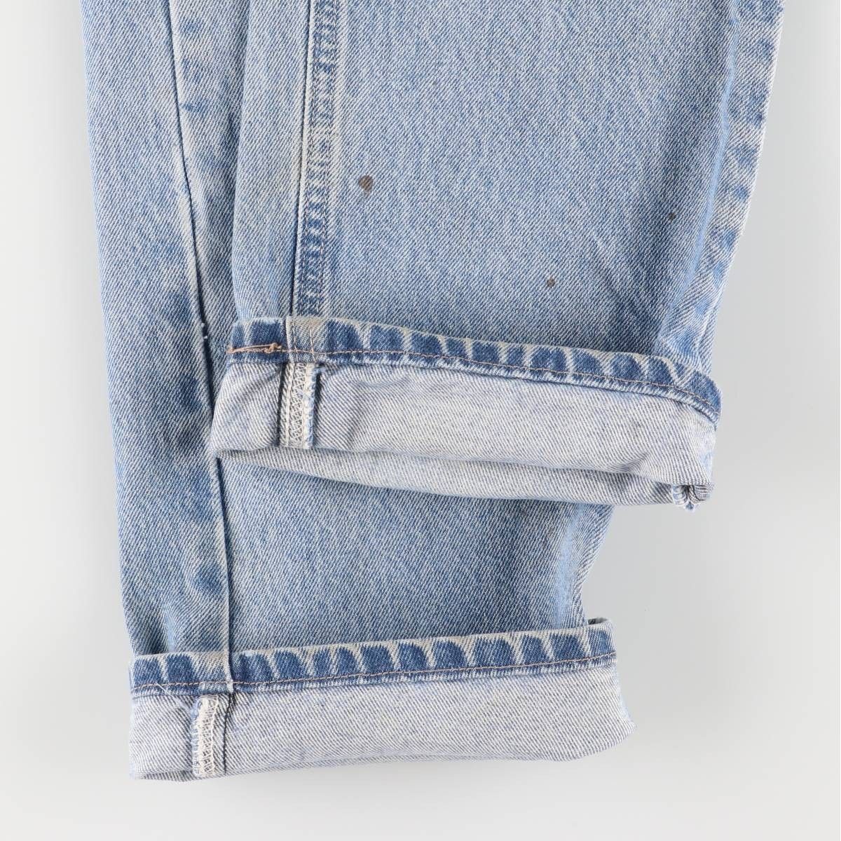 テーパードデニムパンツ メンズw33相当