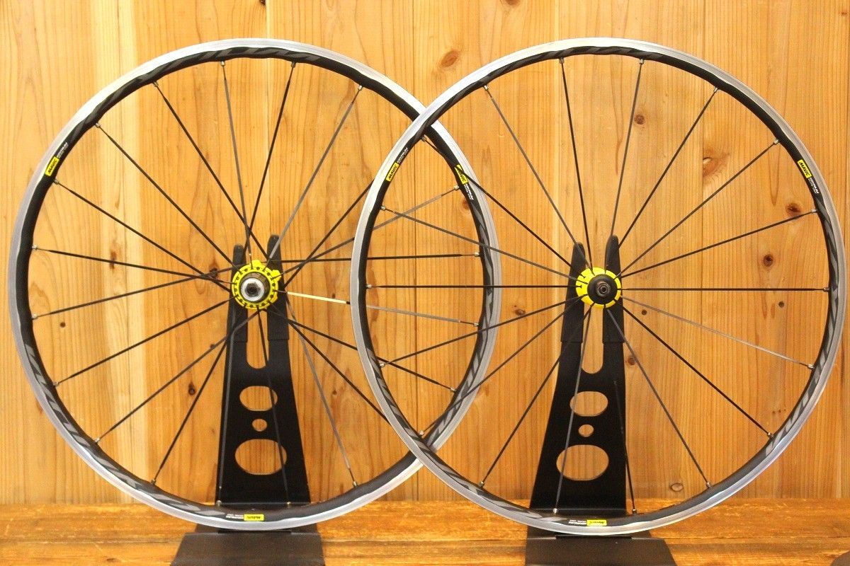 マヴィック MAVIC キシリウムエリート KSYRIUM ELITE UST アルミ チューブレスレディ ホイールセット シマノ12/11S 17C  【芦屋店】 - メルカリ