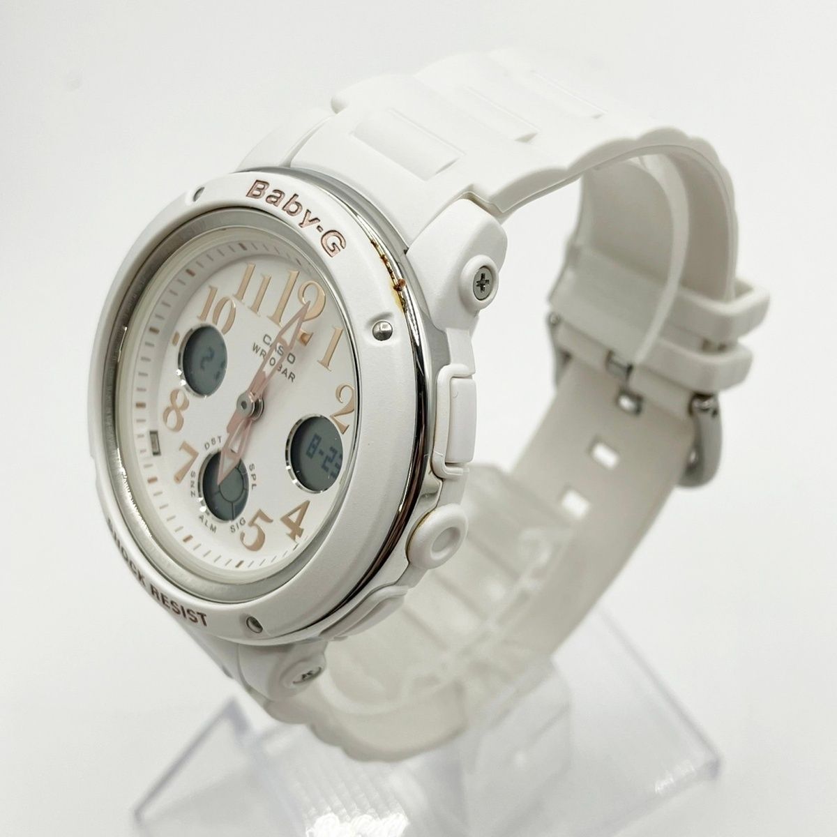 CASIO BABY-G BGA-150EF-7BJF ホワイト 白 クオーツ アナデジ