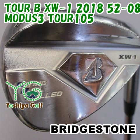 ウェッジ ブリヂストン TOUR B XW-1 2018 52-08|MODUS3 TOUR105|S|52 126780