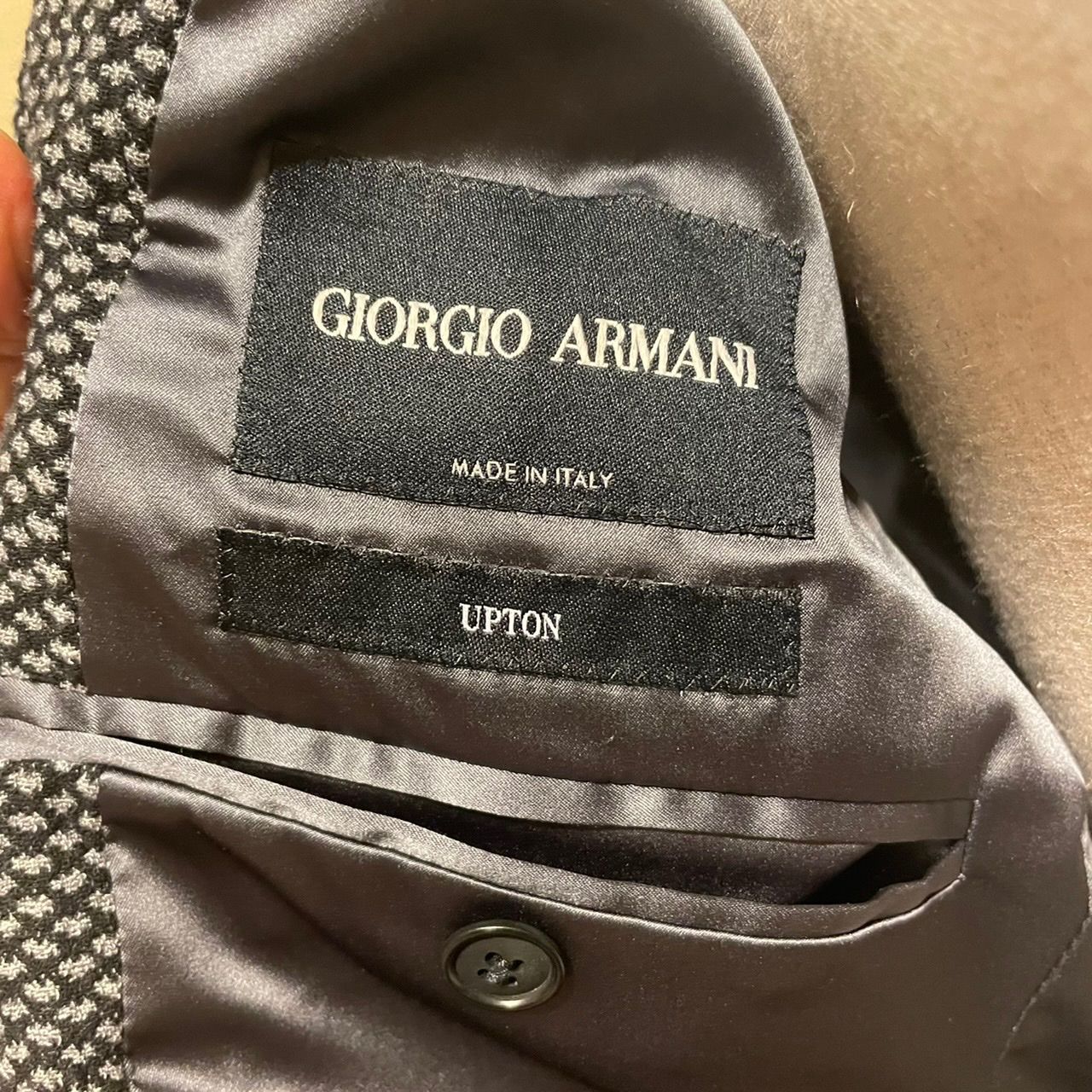 GIORGIO ARMANI ジョルジオ アルマーニ UPTON ジャケット-