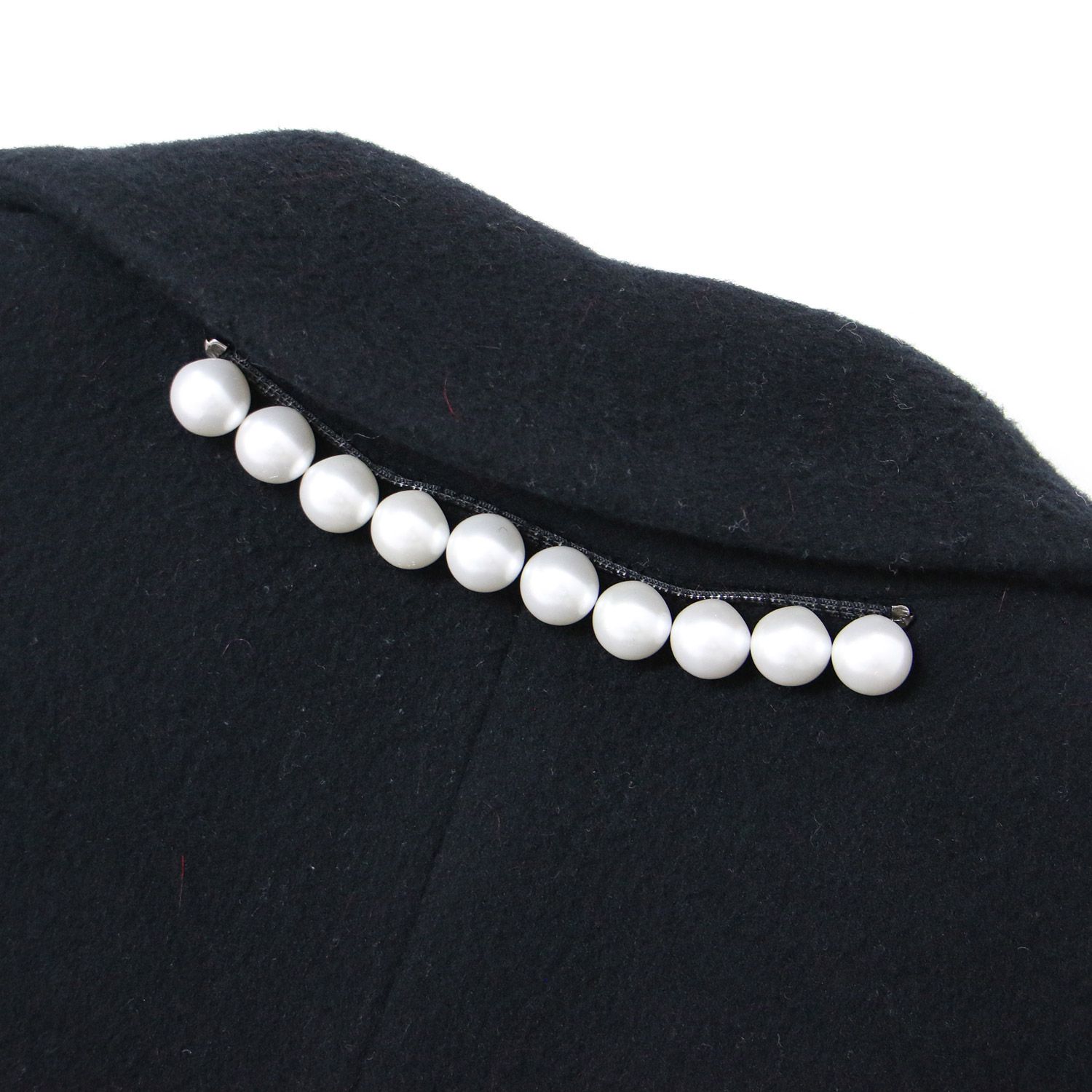 YOKO CHAN ヨーコチャン コート ブラック 黒 サイズ:FREE / バック