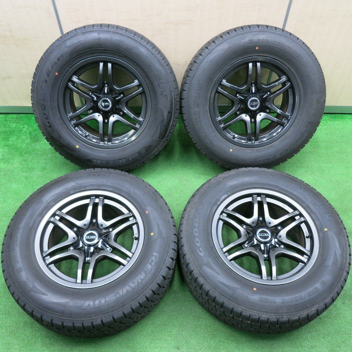 17年 バリ溝！キレイ！9.5分★プリウス 等 185/65R15 スタッドレス ブリヂストン ブリザック VRX INVERNO 15インチ PCD100/5H★