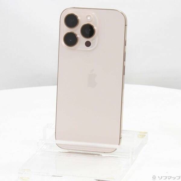 〔 品〕 iPhone16 Pro 128GB デザートチタニウム MYMX3J A SIMフリー 344