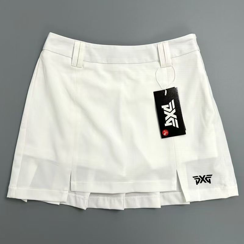 PXG プリーツスカート レディース ゴルフウェア ホワイト PXG ホワイト プリーツスカート ゴルフウェア レディース PXG