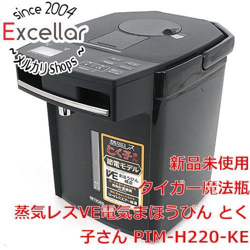 bn 1 TIGER 蒸気レスVE電気まほうびん とく子さん 2.2L PIM-H220-KE アーバンブラック