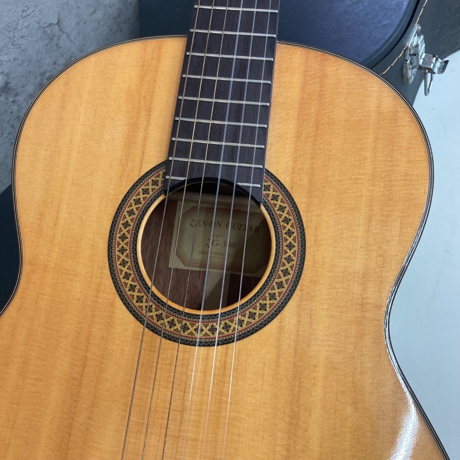 ZEN-ON 全音 ガットギター ZG-300 美品