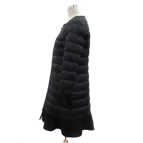 トゥービーシック TO BE CHIC ダウンコート ノーカラーコート