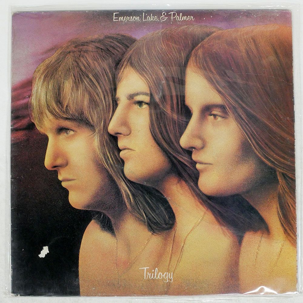 ELP Trilogy サイン入りレコード US盤 EMERSON LAKE & PALMER/TRILOGY/COTILLION SD9903 LP