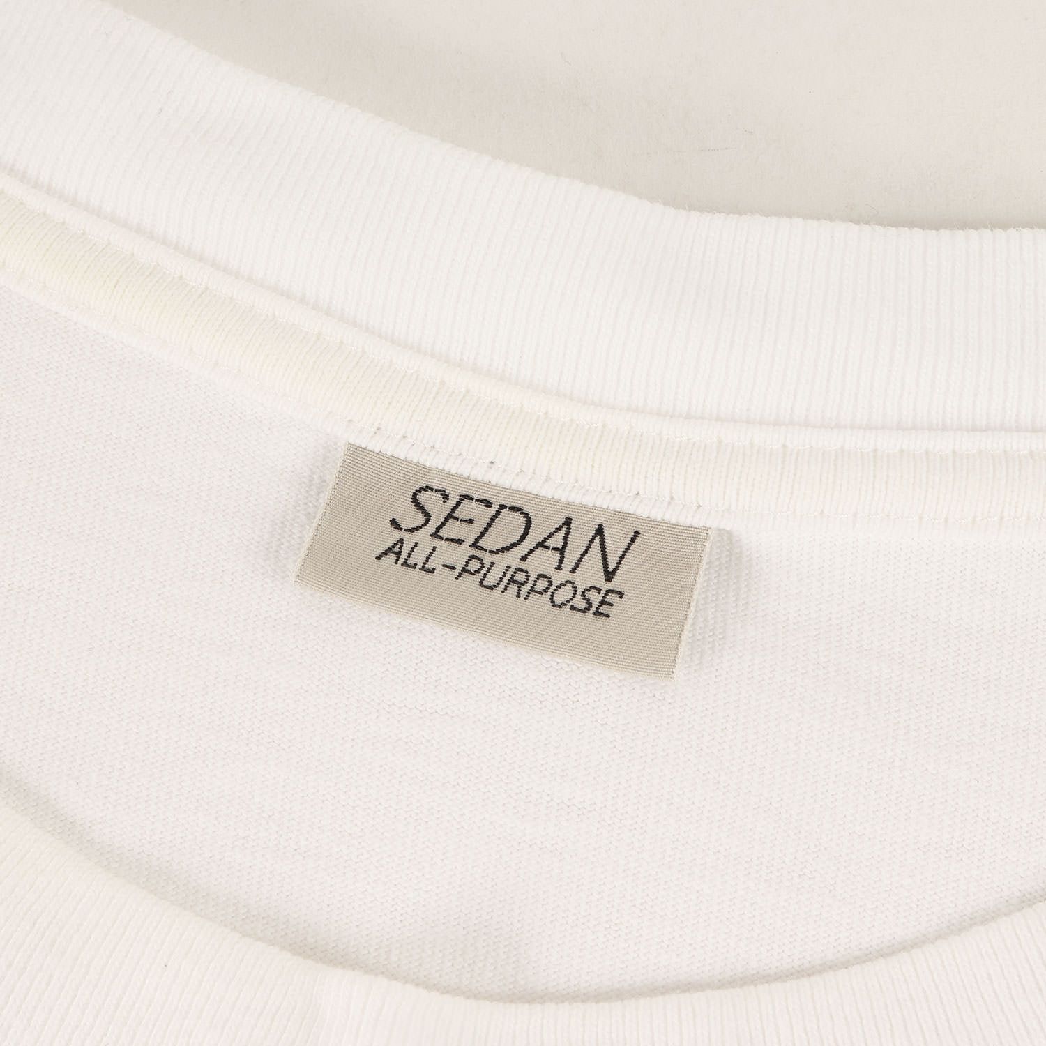 SEDAN ALL-PURPOSE セダン オールパーパス Tシャツ ホワイト 白
