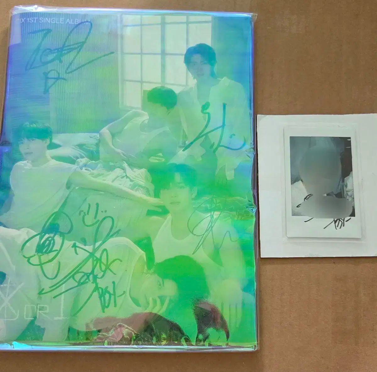 ITZY 直筆サイン入りポラロイド（チェキ）＆フォトカード セット