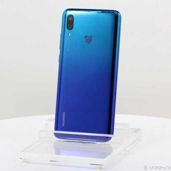 〔中古品〕 HUAWEI nova lite3 32GB オーロラブルー POT-LX2J SIMフリー【276】