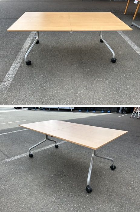 キャスター付き 会議テーブル