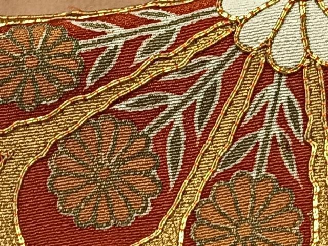 平和屋着物□豪華黒留袖 駒刺繍 鳳凰草花文 金彩 正絹 逸品 AAAV5093mf