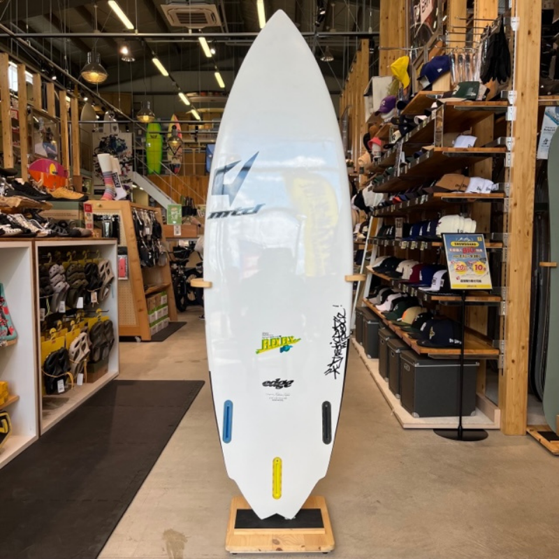 【ムラスポ公式】JUSTICE  ジャスティス　EDGE　エッジ　FLEX FLY PVC EPOXY　5’10　ショートボード　中古品　サーフボード　USED