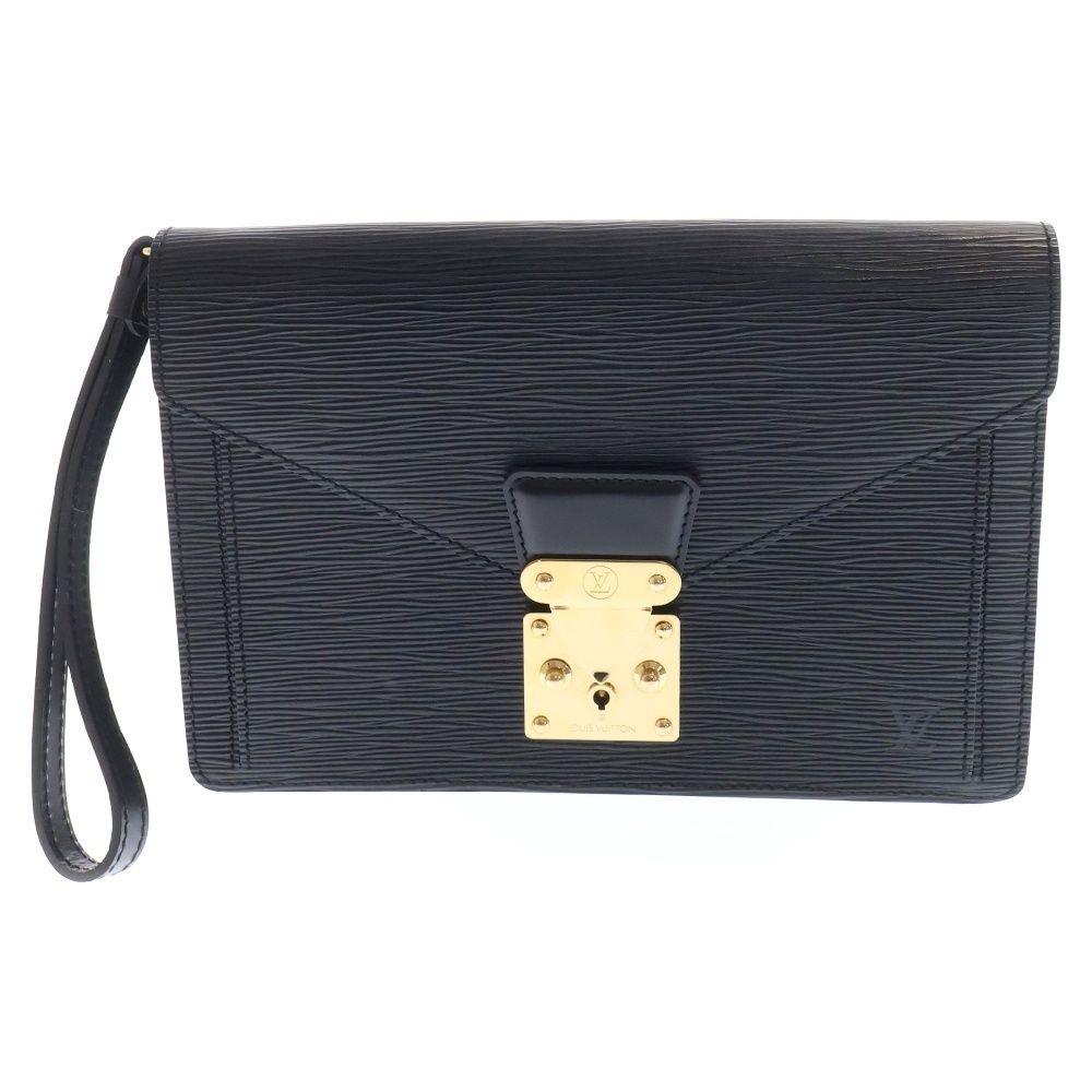 LOUIS VUITTON ルイヴィトン エピ セリエドラゴンヌ クラッチバッグ セカンドバッグ ブラック レザー M52612