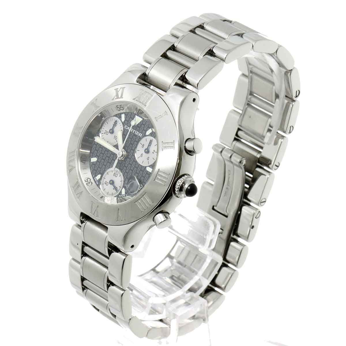 Cartier マスト21 クロノスカフ ヴァンティアン カルティエ カルティエ 