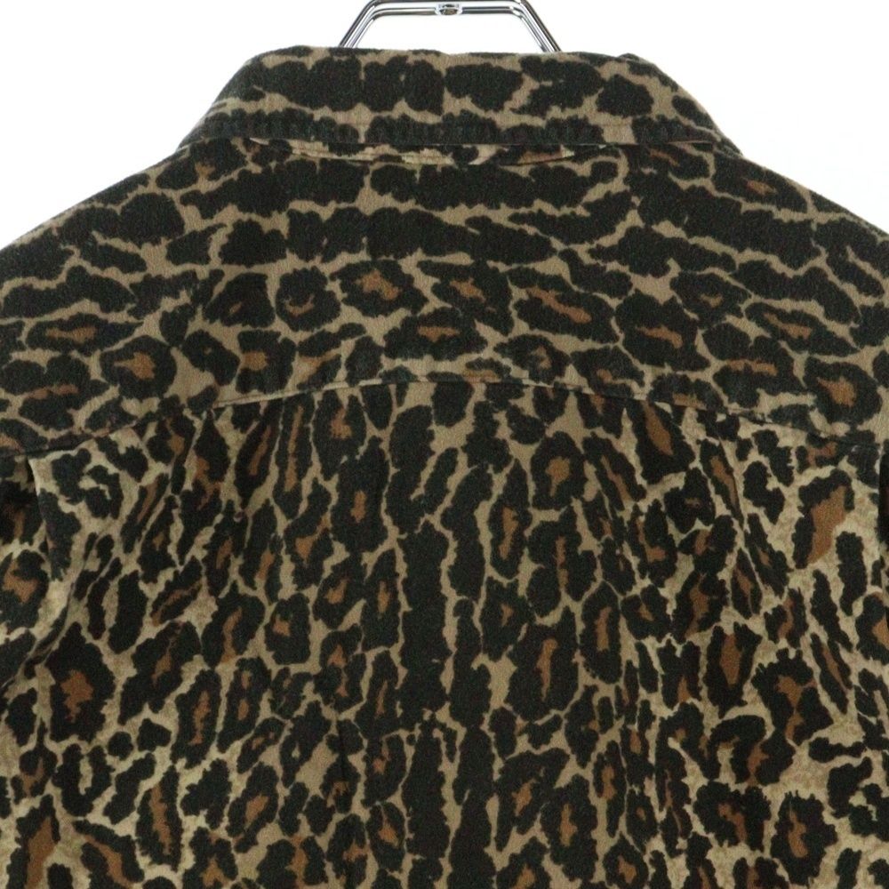 SUPREME (シュプリーム) 25AW Flannel Pajama Shirt Leopard