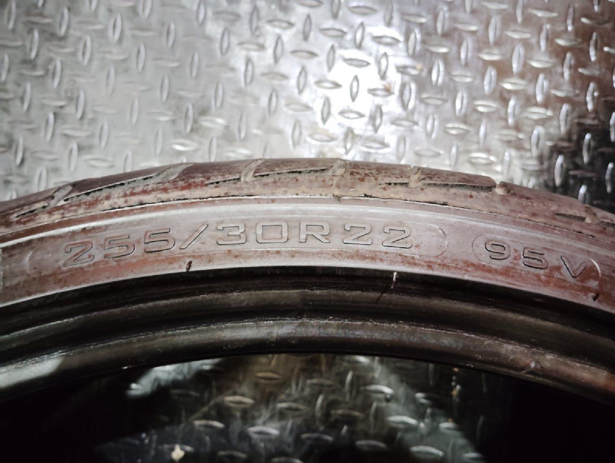 TRIANGLE TR968 255/30R22 22インチ 夏タイヤ 2本 20年製 バリ溝