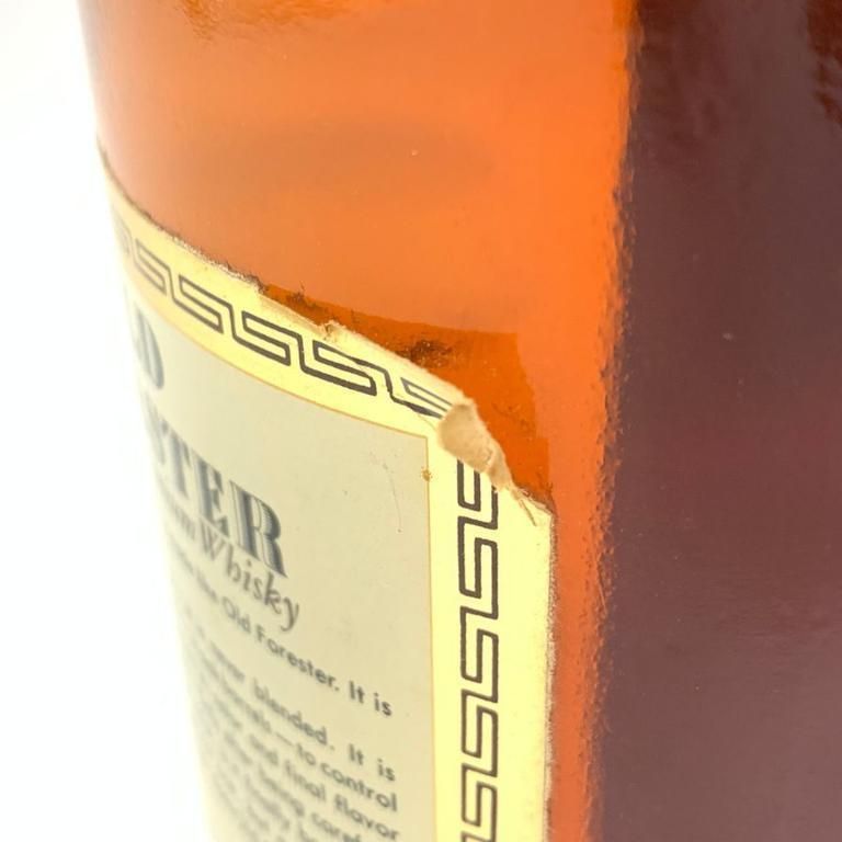 半額送料無料 OLD FORESTER オールドフォレスター 特級 バーボン
