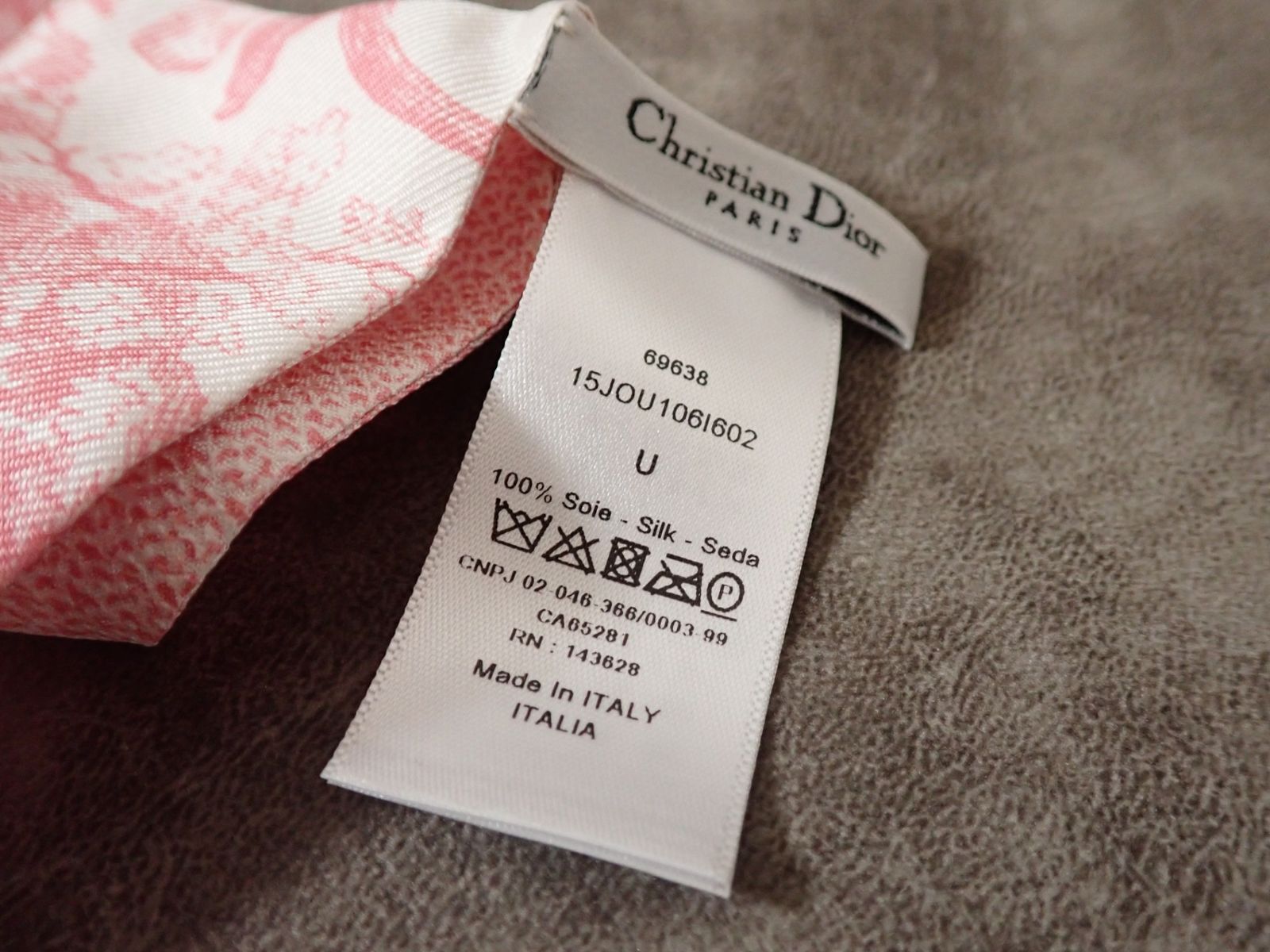 美品 Christian Dior クリスチャンディオール ピンク ミッツァ