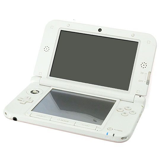 bn 12 ニンテンドー3DS LL ピンクXホワイト SPR-S-RAAA 本体のみ スライドパッドなし 本体いたみ 元箱あり