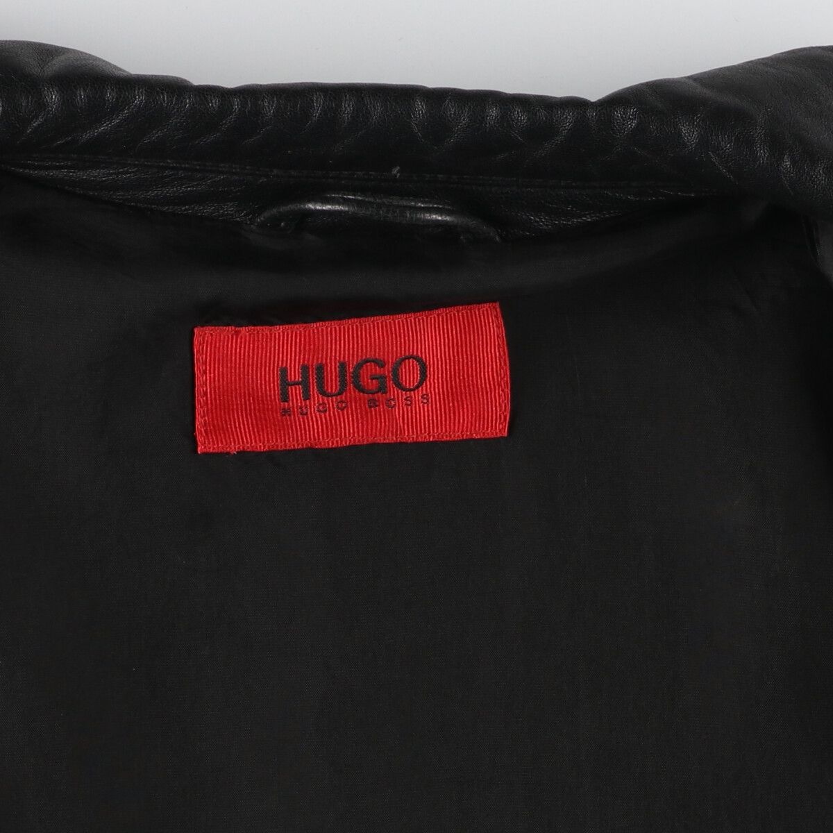 古着 HUGO BOSS レザージャケット メンズXL/eaa406936 - メルカリ 