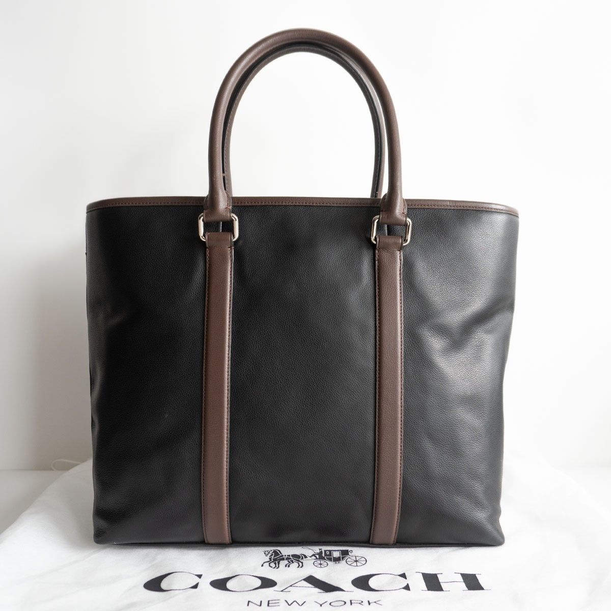 COACH コーチ トートバッグ ビジネスバッグ 黒 F54758 楽天市場