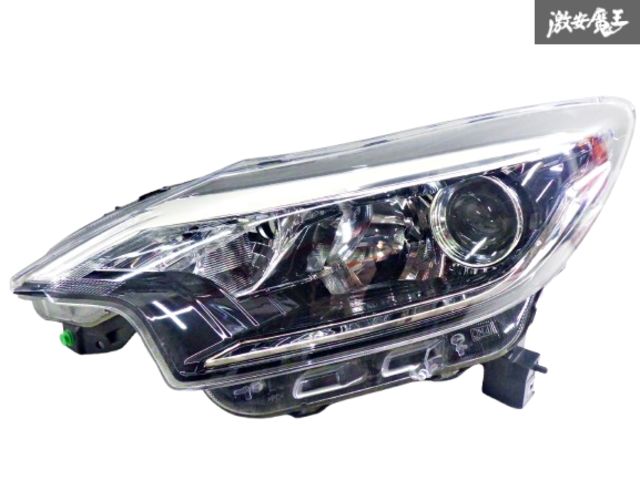 E12 ノート 後期 純正 右 ヘッドライト ハロゲン ICHIKOH 1933 破損