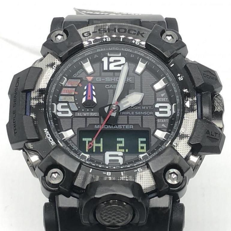 【中古】CASIO × TEAM LAND CRUISER TOYOTA AUTO BODY G-SHOCK MUDMASTER GWG-2000TLC 腕時計 ブラック ブルー カシオ ジーショック チームランドクルーザートヨタオートボデー[10]