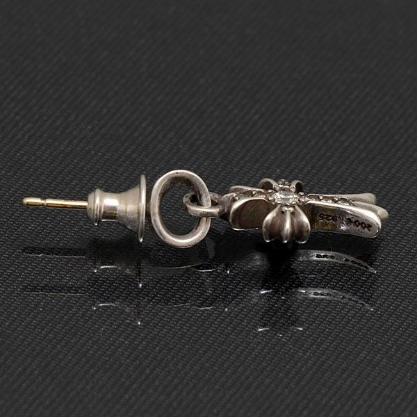 Chrome Hearts ベビーファットクロス 純正パヴェダイヤピアス銀座