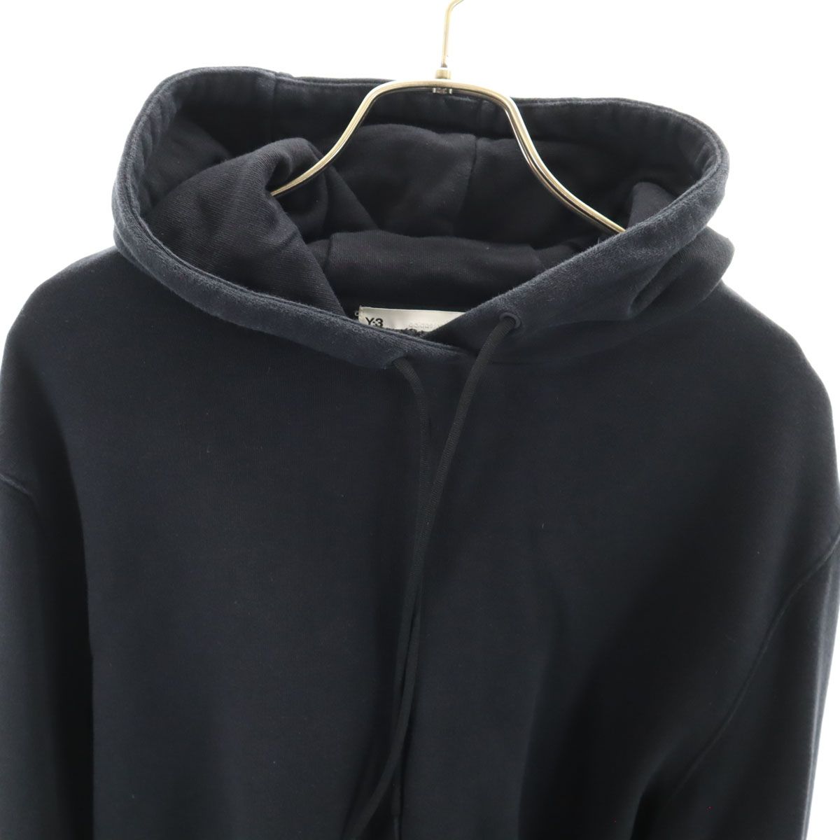 Y-3 ワイスリー 20aw バックプリント 長袖 スウェットパーカー M ブラック adidas×Yohji Yamamoto メンズ Y-3 ワイスリー 20aw バックプリント 長袖 スウェットパーカー M