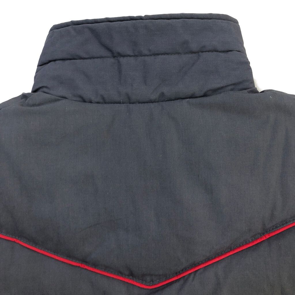 80年代 USA製 WOOLRICH ウールリッチ ダウンベスト アウトドア グレー