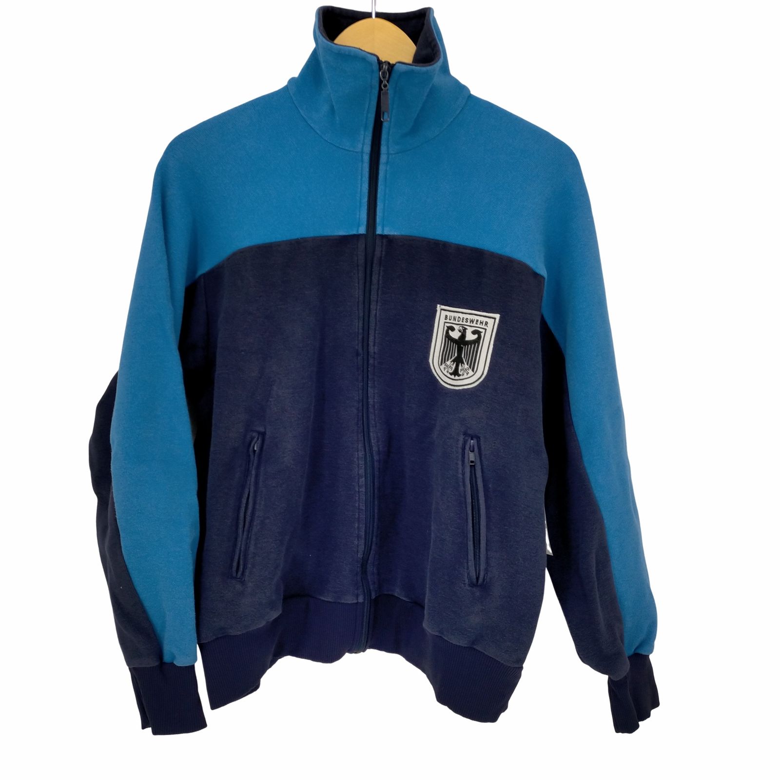 ジャーマンアーミー GERMAN ARMY 90S WIGU EMBLEM SWEAT TRACK JACKET トラックジャケット メンズ  48/42