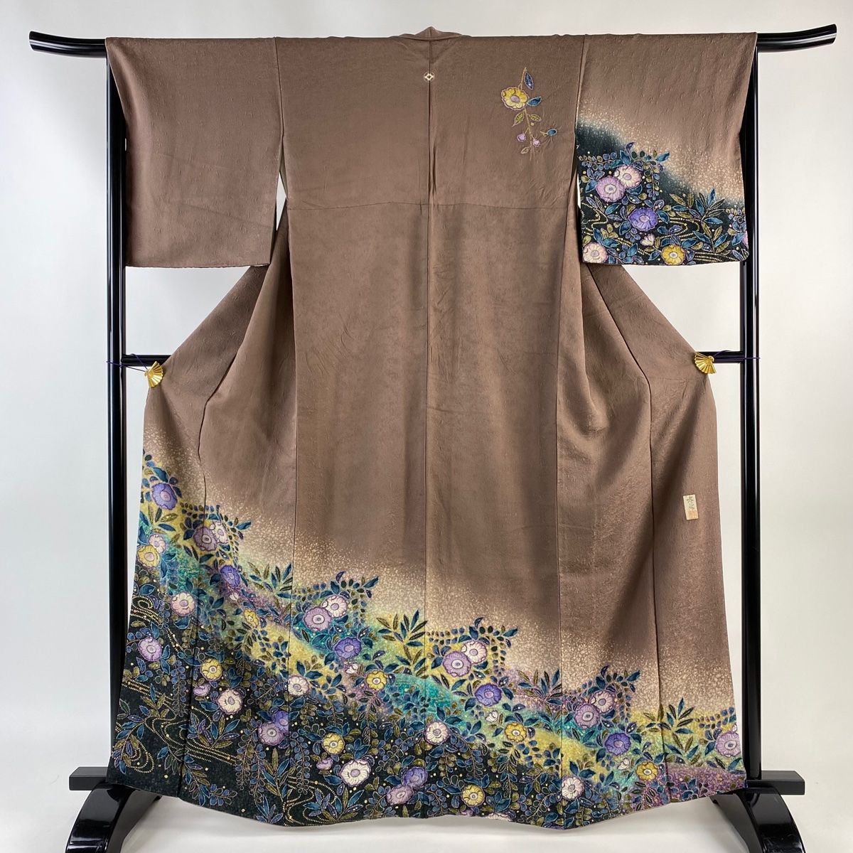 正絹 袷 辻ヶ花袷訪問着（身丈肩から164㎝） 正絹 袷 辻ヶ花袷訪問着