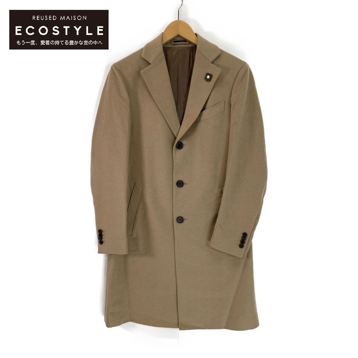 LARDINI ラルディーニ44サイズカシミア100%コート LARDINI