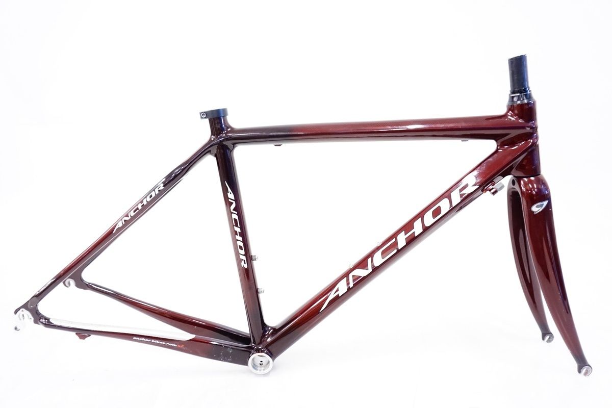 【譲渡証明書あり】ANCHOR RFX8 2010 48サイズ ※ホイール等なし ANCHOR「アンカー」 RFX8 2010年頃モデル フレームセット / バイチャリ