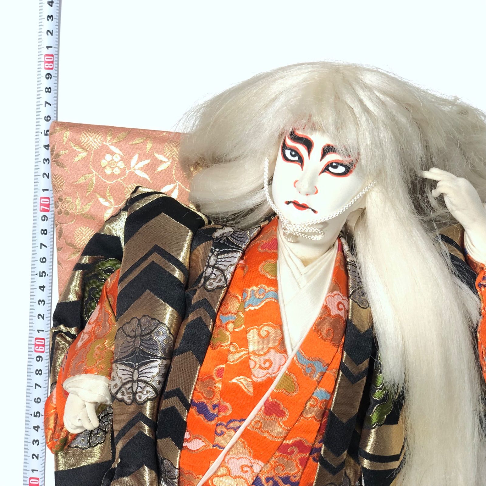 歌舞伎（KABUKI）鏡獅子 押絵羽子板 特大約80cm ヴィンテージ - メルカリ