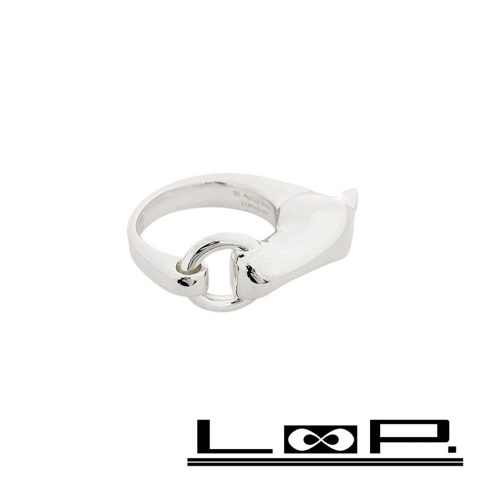 □新同□磨き済□ エルメス ギャロップ リング 指輪