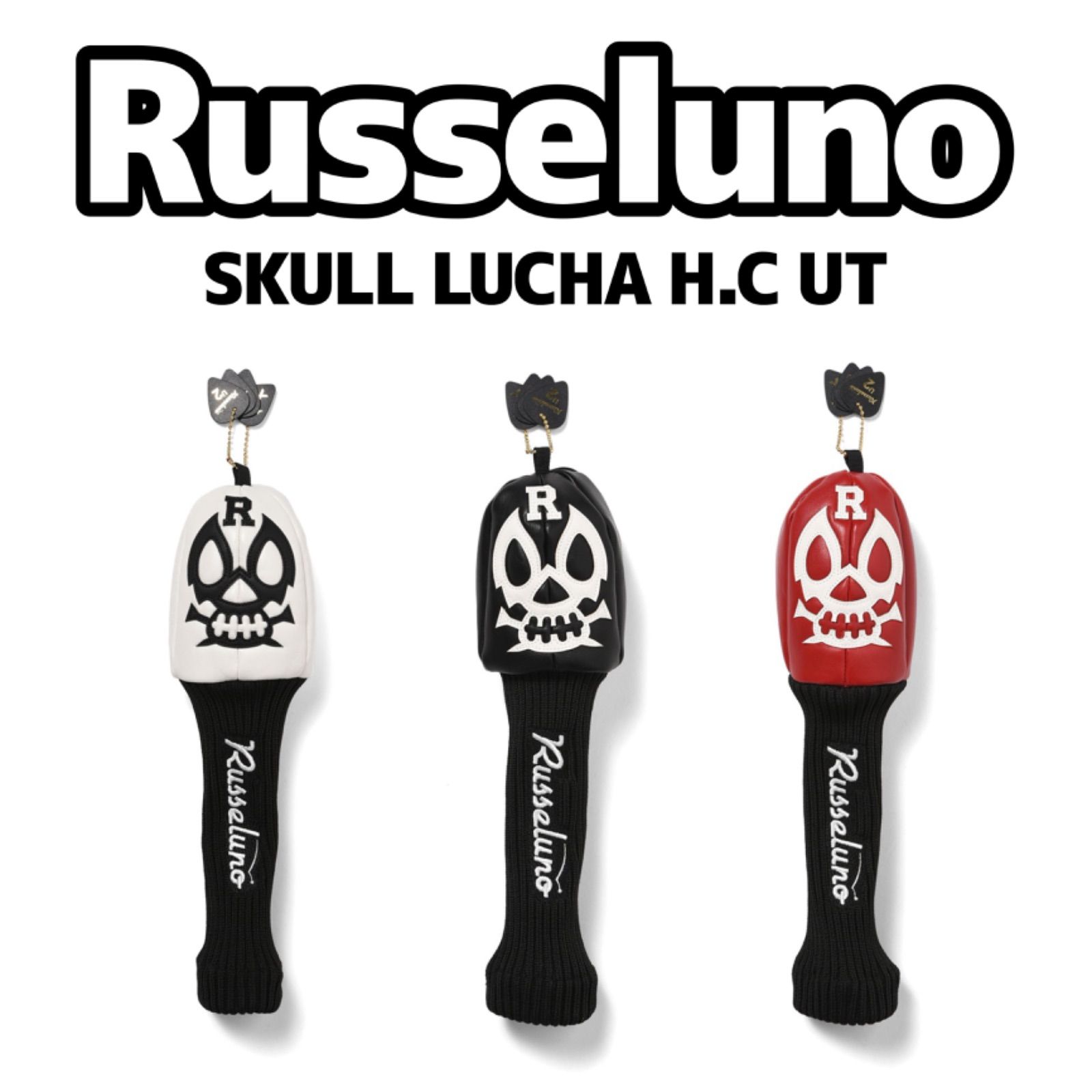 ラッセルノ ヘッドカバーセット ドライバー ウッド用 惜しみ 