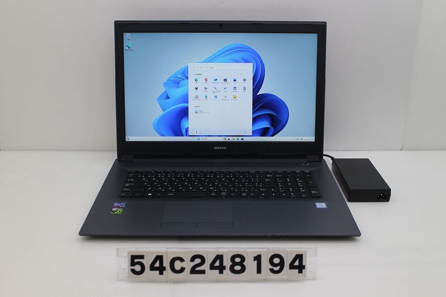mousecomputer MB-W880XN-M2S2 Core i7 8750H 2.2GHz/16GB/256GB(SSD)/17.3W/FHD/Win11/NVIDIA GeForce GTX1050 4GB 【54C248194】