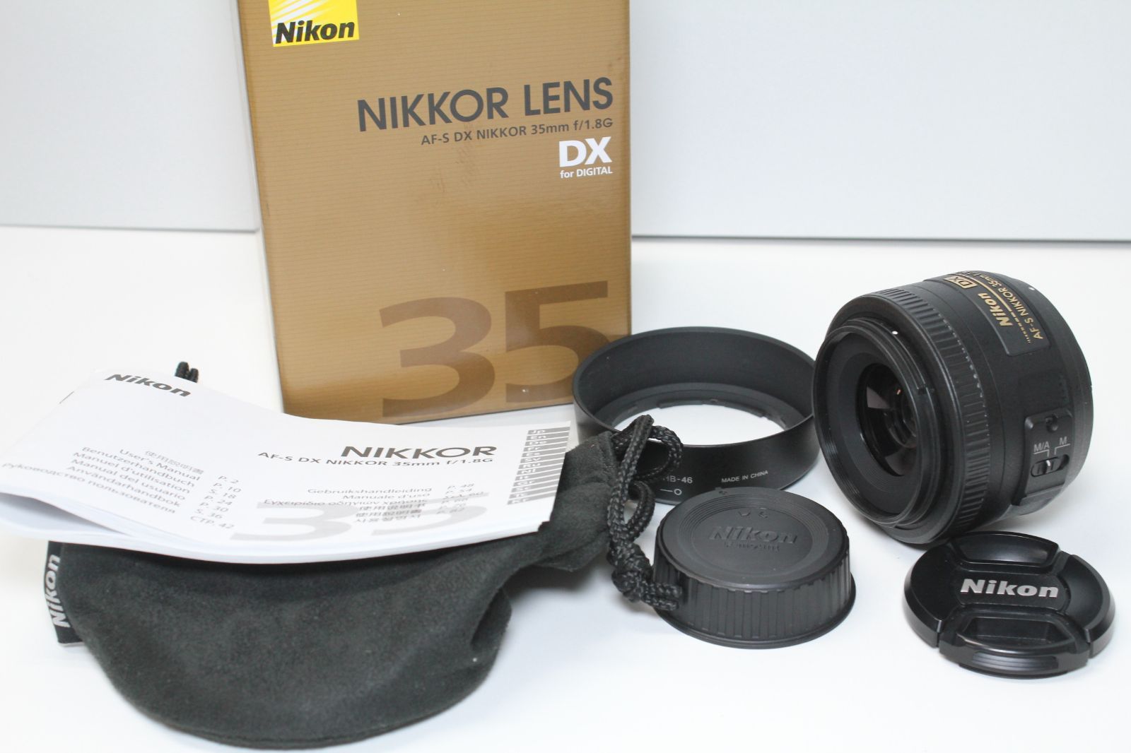 ニコン 単焦点レンズ AF-S DX NIKKOR 35mm f/1.8G Nikon AF-S NIKKOR