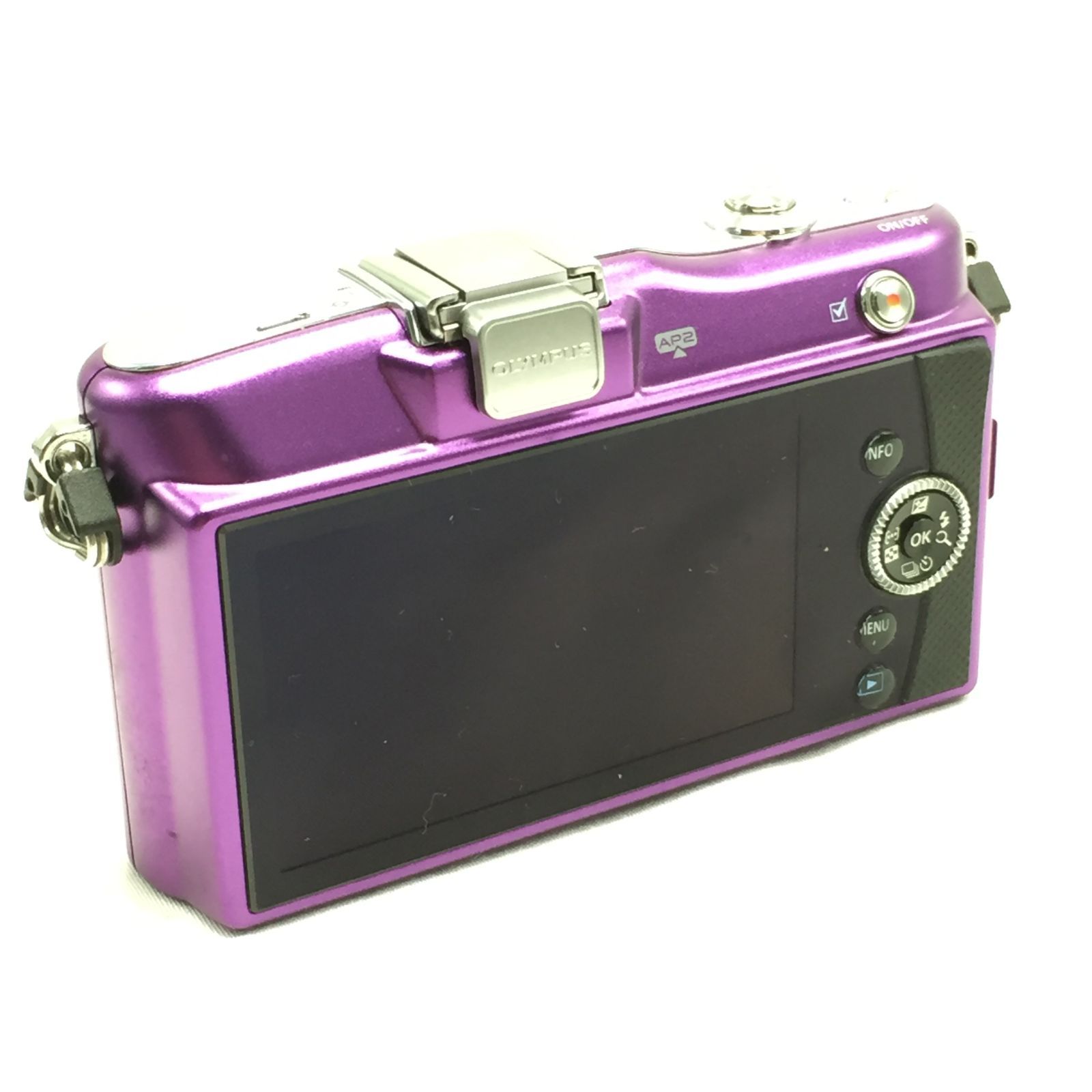 オリンパス EーPM1 美品 オリンパス ミラーレス一眼 PEN Mini E