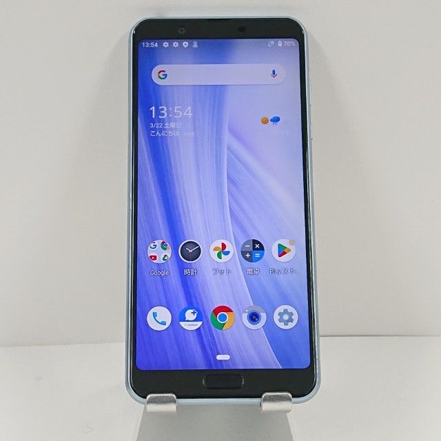 本物保証，大人気 AQUOS sense3 plus 901SH SoftBank ムーンブルー 送料無料 本体 c10763 スマートフォン本体