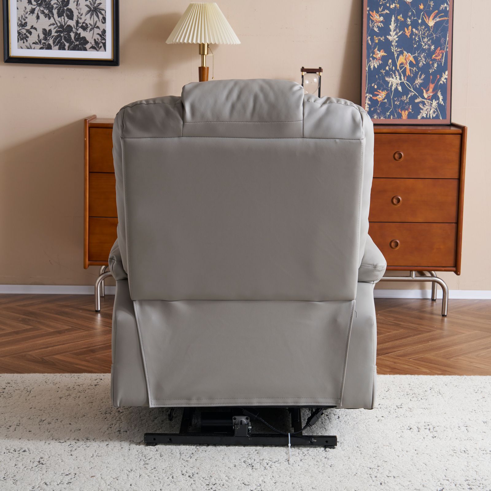 リクライニングソファー ソファー 1人掛け ゲーミングチェア PU 165度調節 リクライニングソファー ソファー 1人掛け ゲーミングチェア PU 165度